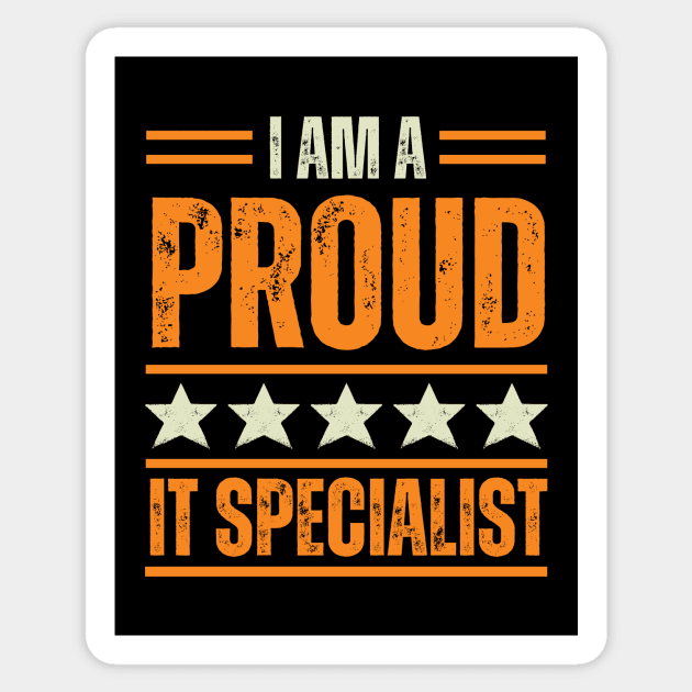 Proud IT specialist Sticker by Artomino